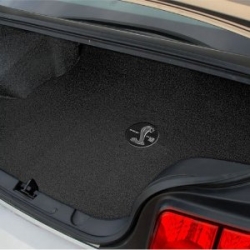 69-70 Trunk mats for mustang fastback w/Shelby Word and Snake